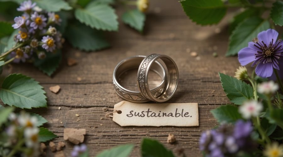 Alianças de Casamento Ecológicas: Opções Sustentáveis para Casais