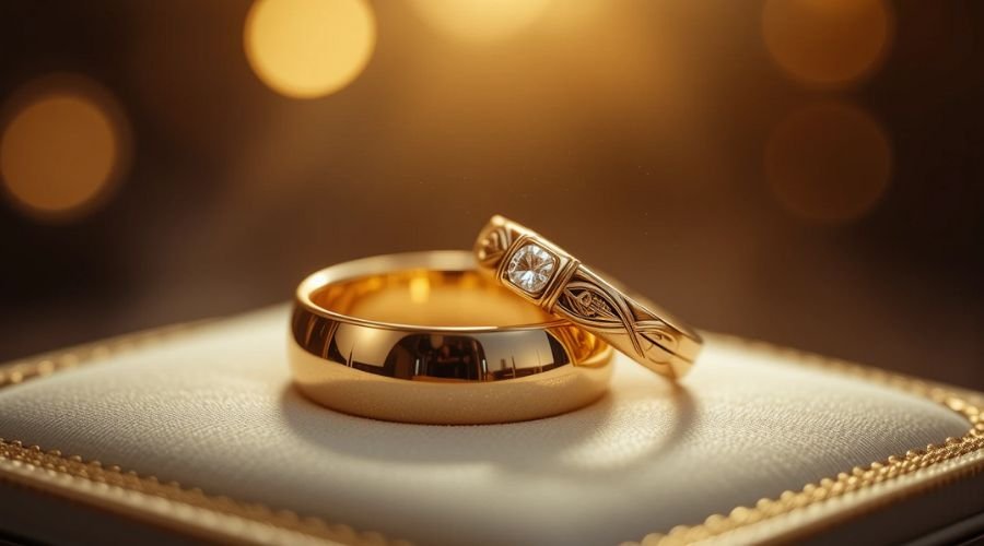 Aliança de casamento ouro: ideias de personalização para tornar única!